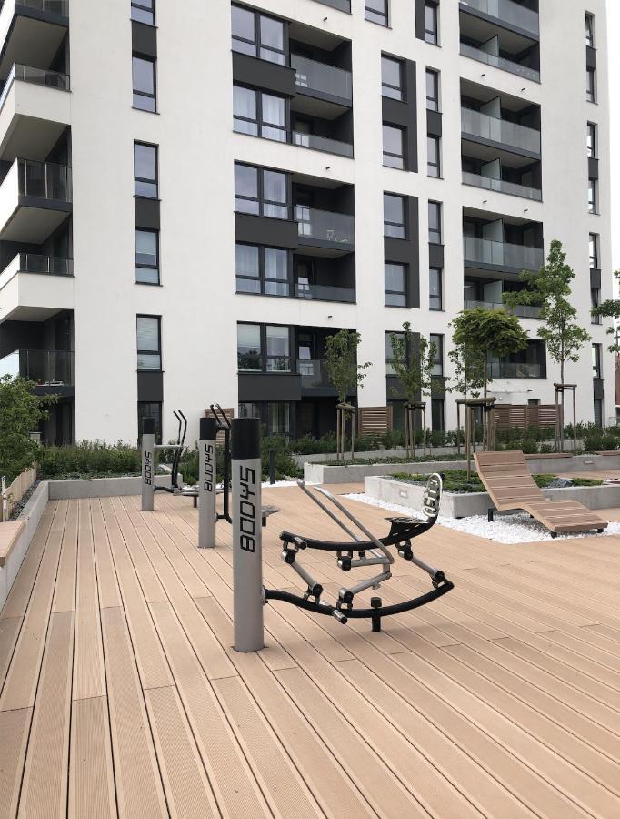 Baltic Premium Apartment Z Klimatyzacja Zaspa Vvita Гданьск Экстерьер фото